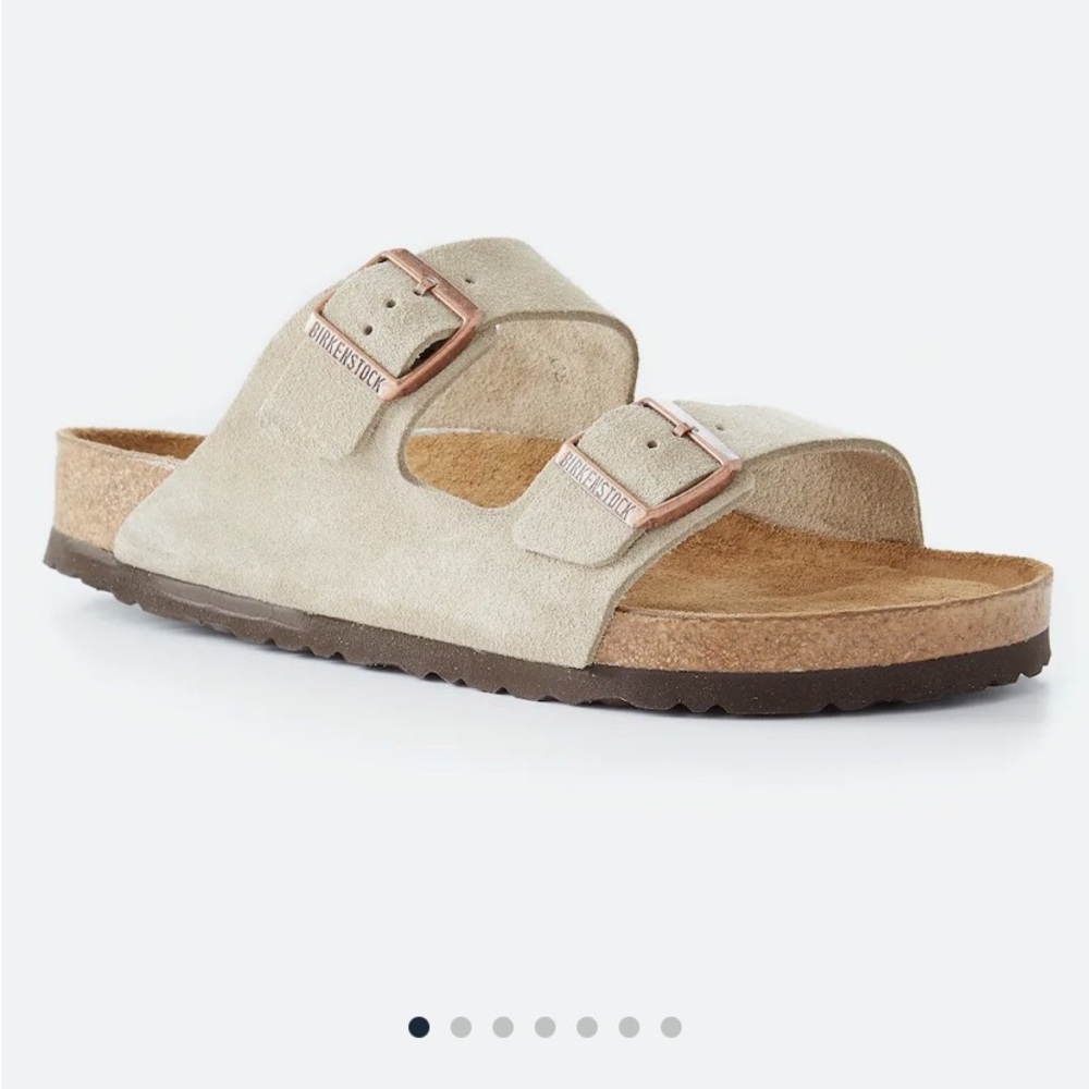⭐️Birkenstock⭐️Arizona sandal in Suede Leather Taupe